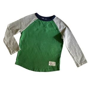 GAPKIDS, BOYS BASEBALL SHIRT. SIZE 4/5.